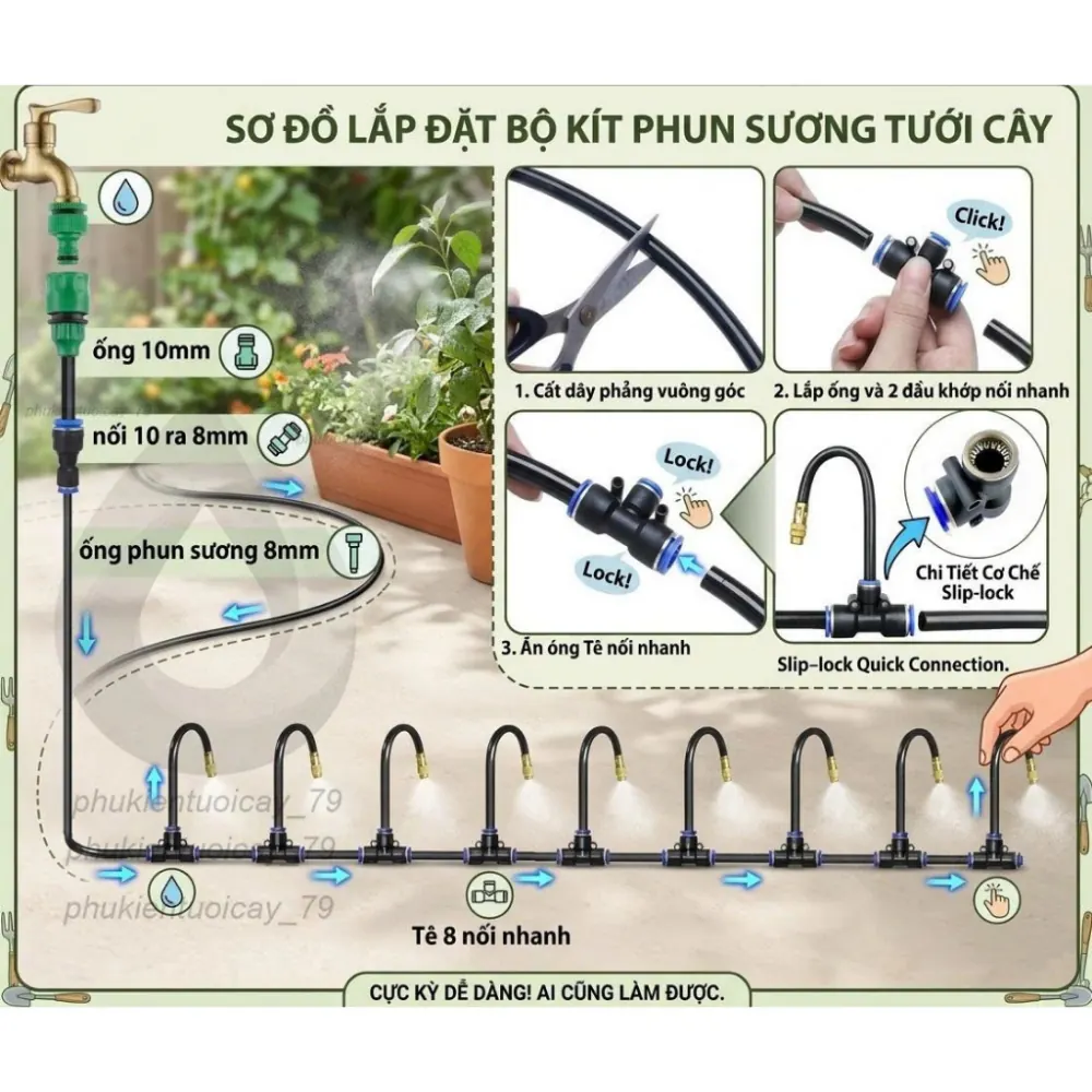 Tùy chỉnh lưu lượng phun