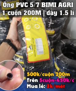 Ống 5/7 ( ống 6 li) dày 1.5mm