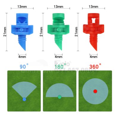 Bộ 3 béc bọ 50-60 lít/h