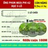 Dây tưới phun mưa phi 42 5 lỗ chéo, cuộn 100 mét