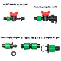 Phụ kiện ống nhỏ giọt 16mm