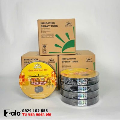 Ống mềm không đục lỗ gắn béc BIMI AGRI cuộn 100 mét dày 0.3mm