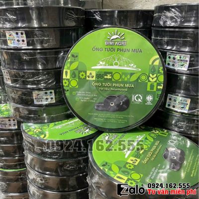 dây tưới phun mưa BIMI AGRI cuộn 100 mét