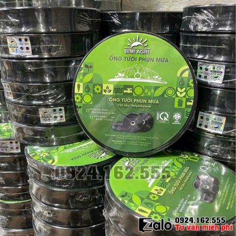 dây tưới phun mưa BIMI AGRI cuộn 100 mét