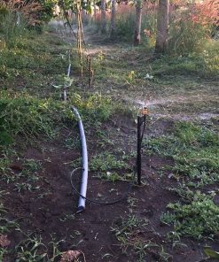 Cây cắm giữ béc âm dương 2 đầu gài cao 33-45cm dùng ống 6mm