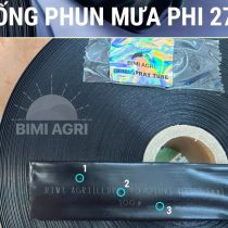 Ống phun mưa phi 27 3 lỗ chéo