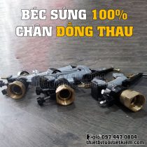 Béc súng phun mưa chỉnh góc bán kính lớn tưới cây nông nghiệp