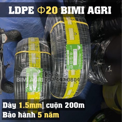 LDPE 20 dày 1.5 li cuộn 200 mét