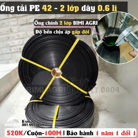 Ống tải 42 cuộn 100 mét 2 lớp