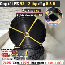 Ống tải 2 lớp BIMI AGRI cuộn 100 mét dày 0.8mm phi 42
