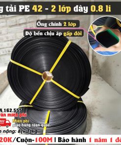 Ống tải 2 lớp BIMI AGRI cuộn 100 mét dày 0.8mm phi 42