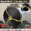 Ống tải 2 lớp BIMI AGRI cuộn 100 mét dày 1.2 mm phi 63