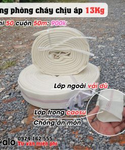 Ống cứu hỏa phòng cháy phi 50 cuộn 50 mét